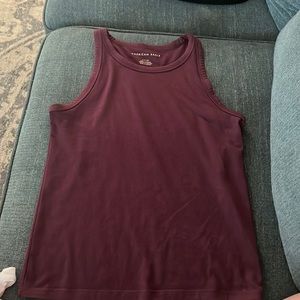 American eagle size small maroon tank top